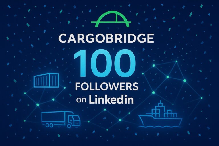 Cargobridge Hits 100 LinkedIn Followers